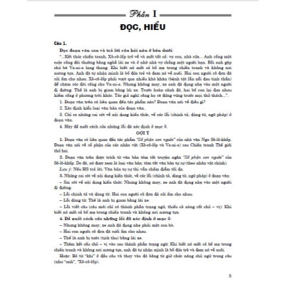 Sách - Hướng dẫn ôn thi THPT quốc gia môn ngữ văn (đọc hiểu - nghị luận xã hội - nghị luận văn học)