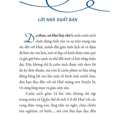 Dạ thưa xứ Huế bây chừ - bản in 2025