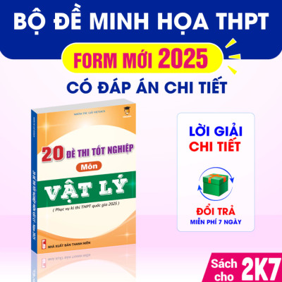 Combo - Sách bộ đề thi tốt nghiệp 2025 khối A1 môn Toán, Lí, Anh - VietJack (Mới nhất cho 2k7)