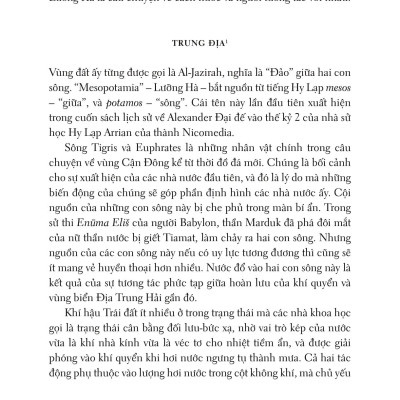 Sách - Lược Sử Nước - Water - A Biography