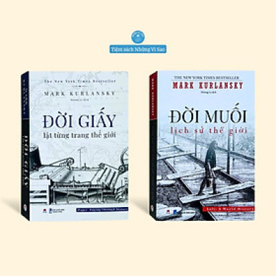 Sách - Combo Lịch Sử Thế Giới: Đời Muối, Đời Giấy (2 Cuốn) - Bìa Mềm