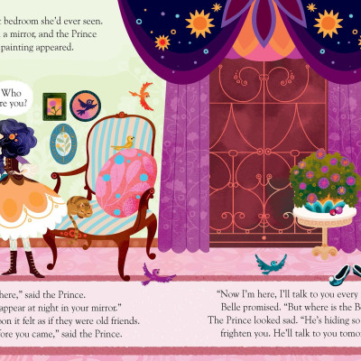 Sách tương tác tiếng Anh - Peep Inside A Fairy Tale: Beauty The Beast
