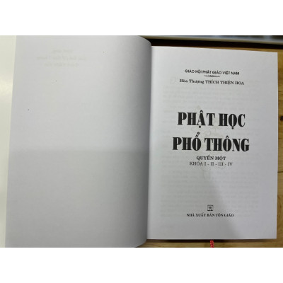 Phật Học Phổ Thông (Bộ 3 Tập)