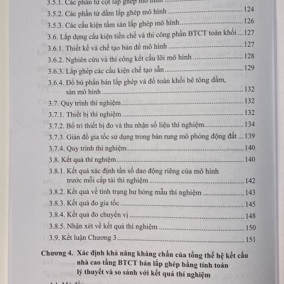 Sách - Xác Định Khả Năng Kháng Chấn Của Tổng Thể Hệ Kết Cấu Nhà Cao Tầng Bê Tông Cốt Thép Bán Lắp Ghép