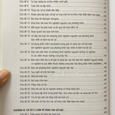 Sách Sáng tạo số học