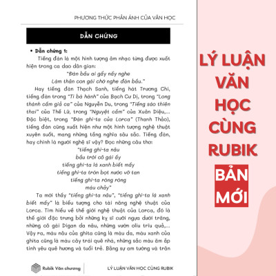 Combo 2 sách: Lý luận văn học cùng Rubik (Tập 1 + Tập 2) - Rubik Văn Chương