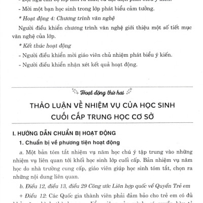 Hướng Dẫn Thực Hiện Hoạt Động Giáo Dục Ngoài Giờ Lên Lớp - Lớp 9 (Dùng Chung Cho Các Bộ SGK Hiện Hành) - HA