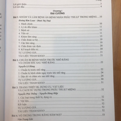 Phẫu Thuật Miệng I - Sách Dùng Cho Sinh Viên Răng Hàm Mặt
