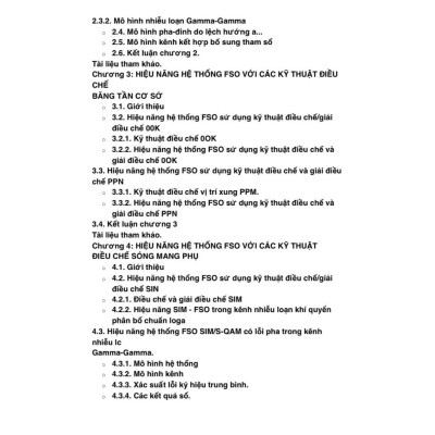 Sách Nguyên lý và Hiệu năng Hệ thống truyền thông quang không dây