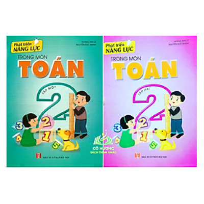 Sách - Combo Phát triển năng lực trong môn Toán lớp 2 (T1 + T2)