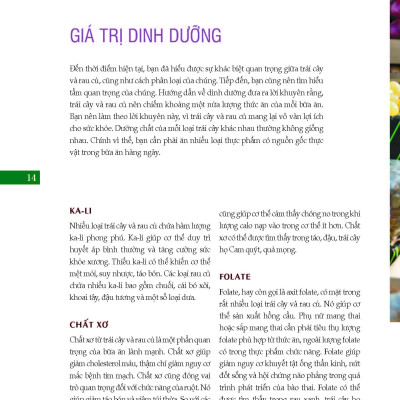 Bách Khoa Về Trái Cây Và Rau Củ (Bìa cứng - In màu)