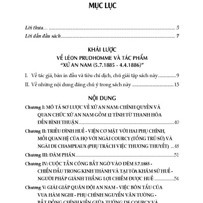 Xứ An Nam (5/7/1885 - 4/4/1886) - Léon Prudhomme, Huỳnh Phương Bá dịch, Lưu Anh Rô & Võ Hà chú giải và hiệu đính