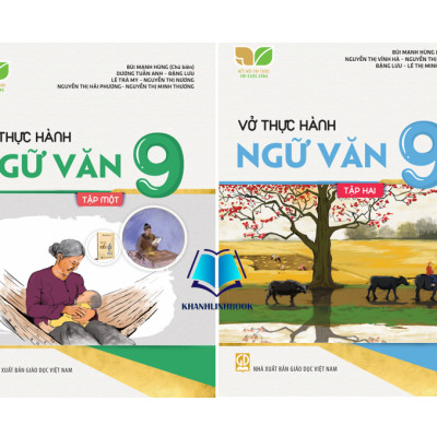 Sách - Combo Vở thực hành Toán + Ngữ Văn 9 (Kết nối tri thức với cuộc sống)