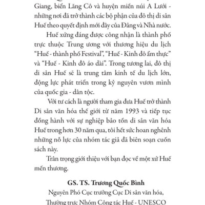 Dạ thưa xứ Huế bây chừ - bản in 2025