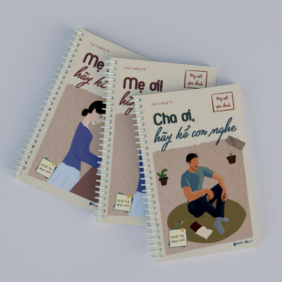 Sách Combo 2 Cuốn:  Mẹ Ơi Hãy Kể Con Nghe + Cha Ơi Hãy Kể Con Nghe (Cao Cường Vũ) - SBOOKS