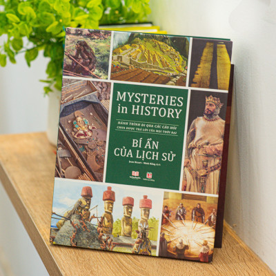 Combo 2 Cuốn Sách Bách Khoa Toàn Thư - Kỳ Quan Thế Giới, Bí Ẩn Của Lịch Sử- Tổng Hợp Kiến Thức Về Lịch Sử, Địa Lý, Du Lịch Khám Phá Thế Giới - Á Châu Books Bìa Cứng, In Màu