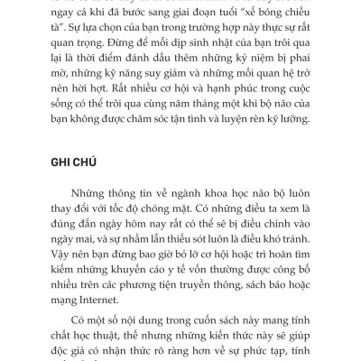 Trí Nhớ Minh Mẫn, Tư Duy Sắc Sảo - Các Chiến Lược Chống Lão Hóa Cho Bộ Não Của Bạn