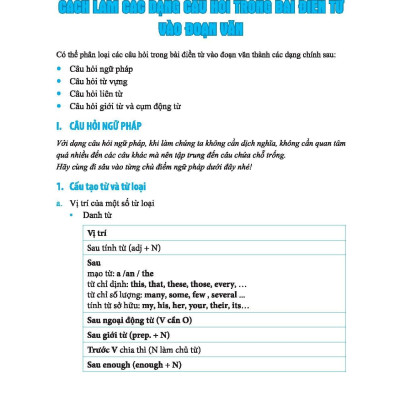 222 Bài Luyện Tập Điền Từ Tiếng Anh (Bộ Sách Cô Mai Phương)