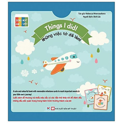 Sách Tương Tác - Things I did - Những Việc Tớ Đã Làm (Song Ngữ Anh Việt)