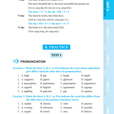 Bài Tập Trắc Nghiệm Tiếng Anh Lớp 12 Tập 2 - Có Đáp Án