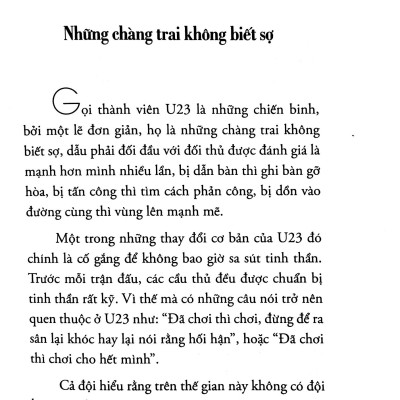U23 - Những Chuyện Chưa Kể