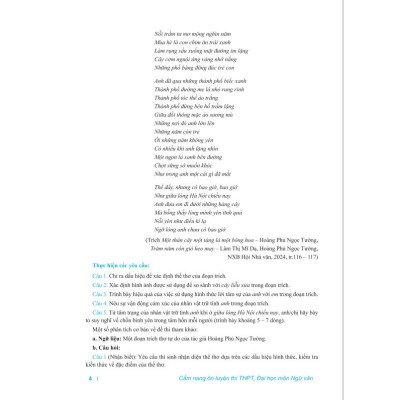 Sách - Cẩm Nang Ôn Luyện Thi THPT, Đại Học Môn Ngữ Văn - Biên soạn theo chương trình GDPT 2018