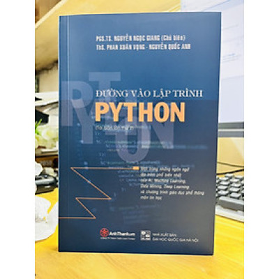 Bộ 2 cuốn sách Đường vào lập trình Python - Thành thạo lập trình Python nhờ chát GPT như thế nào?