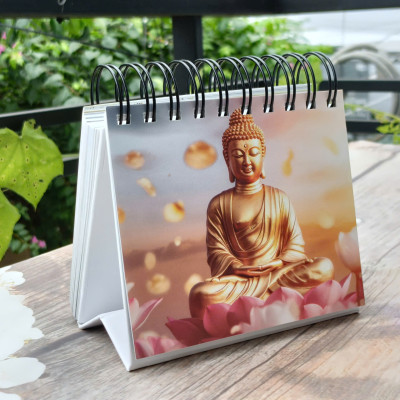 Kinh Pháp Cú - 365 ngày sống theo lời Phật dạy (bản cao cấp, in màu)