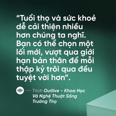  Bộ sách | Tuổi thọ Lifespan & Outlive