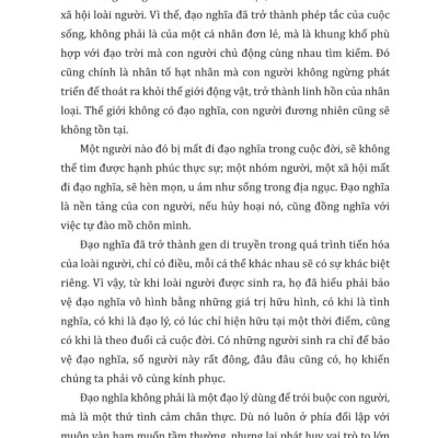 Sách thánh hiền - Nghĩa (Xuất bản lần thứ hai, có sửa chữa)