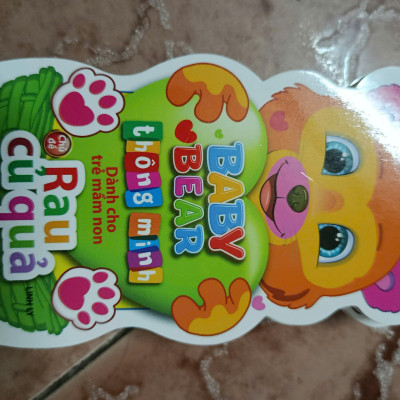 Bộ Baby Bear Thông Minh Dành Cho Trẻ Mầm Non - Bộ 6 Cuốn + Tặng Sticker Ngẫu Nhiên