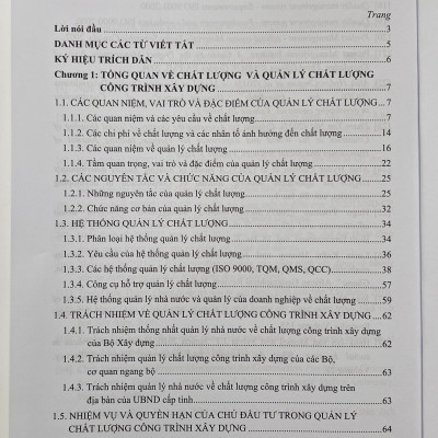 Sách - Quản Lý Chất Lượng Công Trình Xây Dựng Kinh Nghiệm Quốc Tế Và Quy Định Của Việt Nam