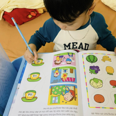 Sách cho bé - Phát Triển IQ - Rèn Luyện Tư Duy Não Bộ - Khả Năng Tư Duy Logic - Dành cho trẻ từ 2-4 tuổi