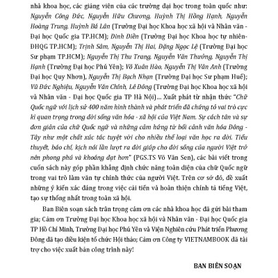 Bộ sách Kỷ Niệm 410 Năm Ngày Ra Đời Chữ Quốc Ngữ 2 Quyển/Bộ