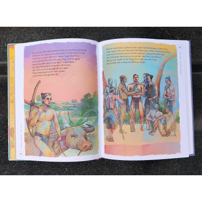 Lịch sử Việt Nam bằng tranh - Mai đế - Phùng vương (Bản màu)