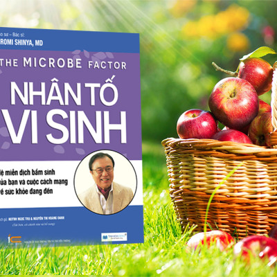 Combo 2 cuốn Nhân tố vi sinh + Enzyme chống lão hoá