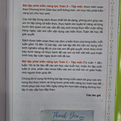 Sách - Bài tập Toán 5 Phát triển năng lực - tập 2 (Cánh diều)