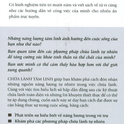 Chữa Lành Tâm Linh (Liệu pháp năng lượng dành cho người mới bắt đầu) - Elsie Wild; Lê Nguyễn Yến Vy dịch
