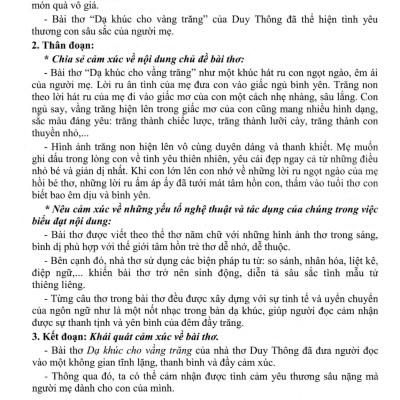 Cảm Thụ, Phân Tích Tác Phẩm Văn Học Ngoài Sách Giáo Khoa - Tác Phẩm Truyện (Dùng Chung Cho Các Bộ SGK Hiện Hành)  -HA