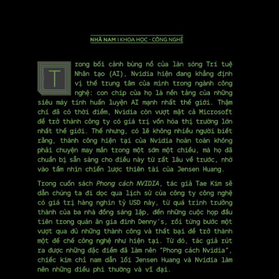 Sách - Phong cách NVIDIA (Tea Kim) (Nhã Nam Official)