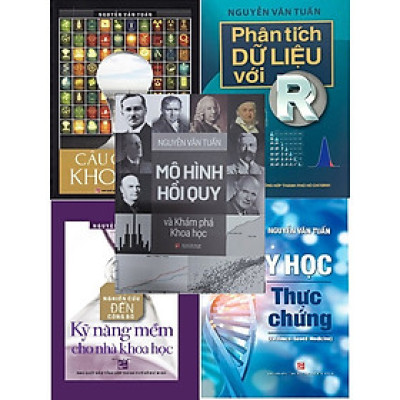 Bộ sách Khoa học của Giáo sư - Tiến sỹ Nguyễn Văn Tuấn - Bộ 5 cuốn