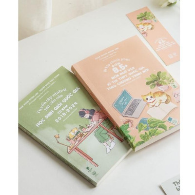 Combo sách hỗ trợ ôn thi môn Ngữ văn (Bí kíp chinh phục điểm 8,5+ môn Ngữ văn + Tuyển tập những bài viết của HSGQG)