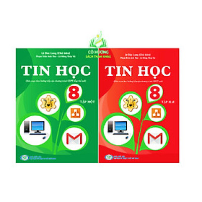 Sách - Combo Tin học Lớp 8 - Tập 1 + 2 (KP)