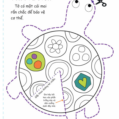 Cắt, Gấp, Tô Màu - Thế Giới Động Vật