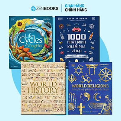 Sách - Combo Khoa Học, Lịch Sử, Tôn Giáo DK