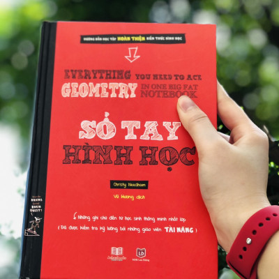 Sách Sổ Tay Đại Số và Sổ Tay Hình Học - Á Châu Books - Tổng Hợp Kiến Thức Toán Học THCS và THPT ( Từ lớp 8 đến lớp 12 )