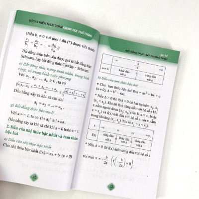 Sách: Combo 5 Cuốn Sổ Tay Kiến Thức Trung Học Phổ Thông