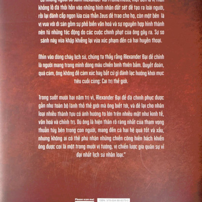 Alexander Đại Đế - Huyển Thoại Xứ Macedonia - Bìa Cứng