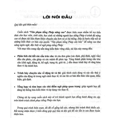 Văn phạm Tiếng Pháp nâng cao (HA)