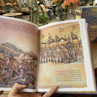 (Boxset 8 phần tiếp theo, bìa cứng) LỊCH SỬ VIỆT NAM BẰNG TRANH – Trần Bạch Đằng - Nxb Trẻ